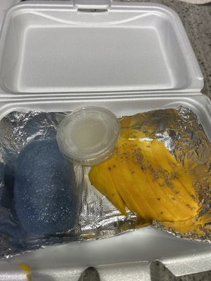 mango sticky rice  at Wandee Asian Fusion in Tampa