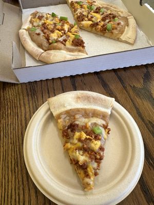 Vegan Breakfast Pizzaa  at The Brunch Box - Maybe closed in Omaha