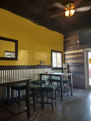 the backroom at El Tesoro in Frazier Park