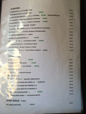   at Oishii Sushi in Kiel