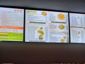 Menu 1 at Veggie Master in Birmingham