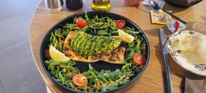 Veganer Avocado Toast at La Table de Montreux in Montreux