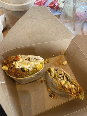 Vegan Breakfast Sandwich   at Three Birds Cafe in Winter Garden