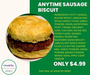 Non soy  at Vegan Kartel in Newport News