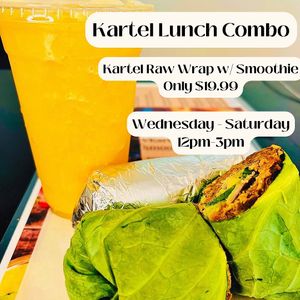 Order online for fast pickup   at Vegan Kartel in Newport News
