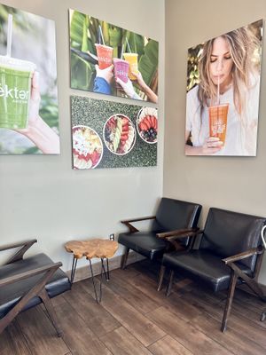Indoor Seating Area  at Nékter Juice Bar in Torrance