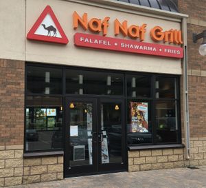 Exterior July 2023 at Naf Naf Grill in Eden Prairie