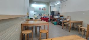 Indoor seating at Restoran Guan Ming Vege in Kuala Lumpur