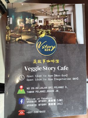  at Veggie Story Cafe in Johor Bahru