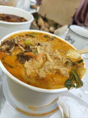 Mala Ramen at Veggie Story Cafe in Johor Bahru