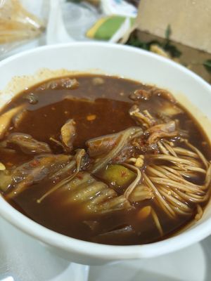Kimchi Soup at Veggie Story Cafe in Johor Bahru