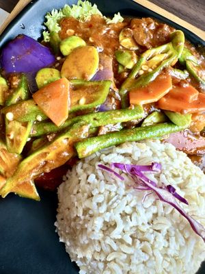 Sambal 4 Veggies  at Veggie Story Cafe in Johor Bahru