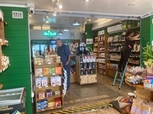 Inside at Bio Deli in Lima