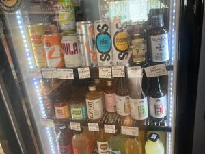 Fridge at Bio Deli in Lima