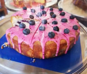 Vegan Blueberry Cake at Nourish Me Wholefoods in East Fremantle