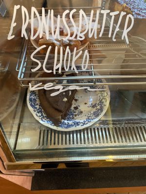 Peanut butter chocolate slice  at Nachbarschaft  in Heidelberg