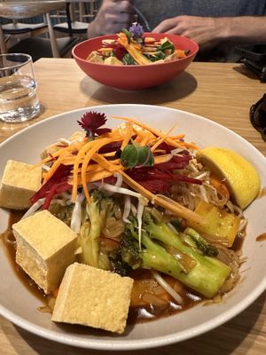 Pad Thai with tofu   at Khu Khu Milford in Milford