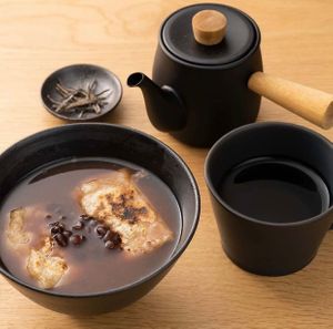 Vegan sweet beans soup set
Photocredit: bemyflora_kitchen on IG at be my flora kitchen in Tokyo