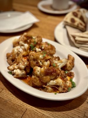Spicy Cauliflower Bites  at The Kettle in Manhattan Beach