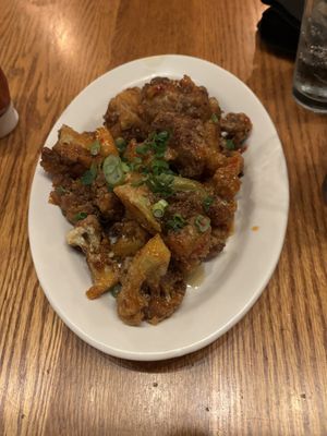 Spicy Cauliflower  #Veganuary at The Kettle in Manhattan Beach