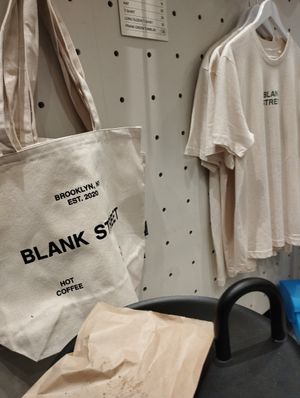 Merch at Blank Street Coffee - Ludgate Circus in London