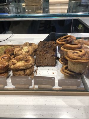 Vegan baked goods  at Blank Street Coffee - Ludgate Circus in London