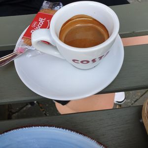 Espresso at Café Hanjan in Berlin