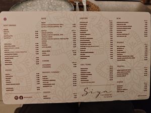  at Siya Tandoori  in Tenerife