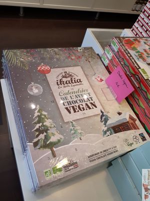 Christmas Calendar in chocolate at ChocoLATITUDES in Paris