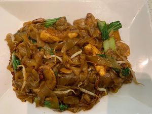 Fried Kuay Teow at Vegetarian Express Cafe in Northeast Singapore
