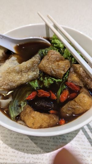  at Vegetarian Express Cafe in Northeast Singapore