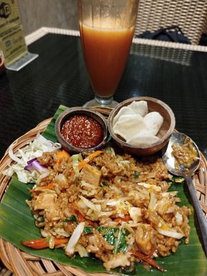 Mie goreng at Adi Warung in Ubud