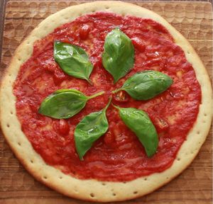 Gluten free vegan pizza marinara

Photo credit: yeswehackrice on IG at RICE HACK in Tokyo