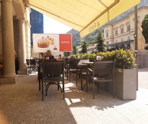 Exterior at Al Porto in Bellinzona