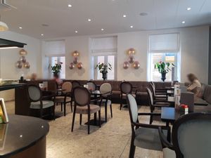 Interior at Al Porto in Bellinzona