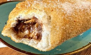 Snickers Corn Dog at How Bao in Solingen