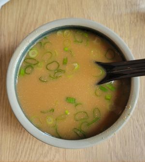 Soupe miso at Bloom Sushi Botanique in Quebec