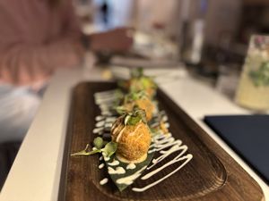 Bloom Arancini  at Bloom Sushi Botanique in Quebec