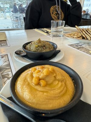 Hummus  at Vegera   in Mykonos