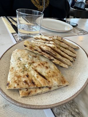 Pit bread  at Vegera   in Mykonos