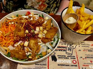 Crispy Salad at OhMA Gent in Ghent