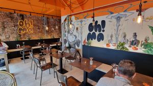 Interior at OhMA Gent in Ghent