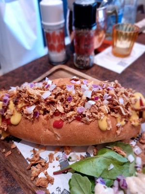 Hotdog at OhMA Gent in Ghent