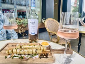 Vegan saucisse Boudin  at OhMA Gent in Ghent