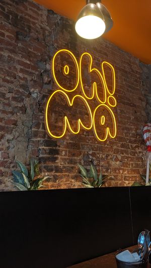 Nice decoration at OhMA Gent in Ghent