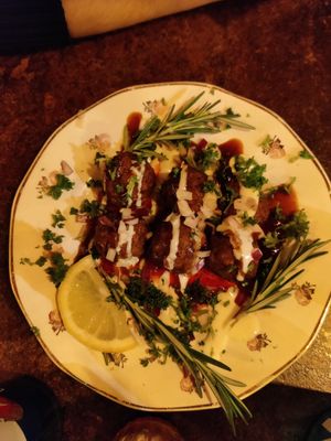 No-meat balls at OhMA Gent in Ghent