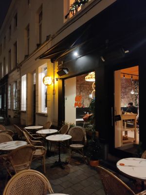 Devanture at OhMA Gent in Ghent