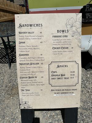 Menu   at Local Advice - Maybe closed in Gardiner