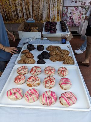 Donuts and cookies at VegHeaven in Washington