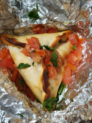 Vegan Spinach Pie at Nicholas Restaurant in Gresham